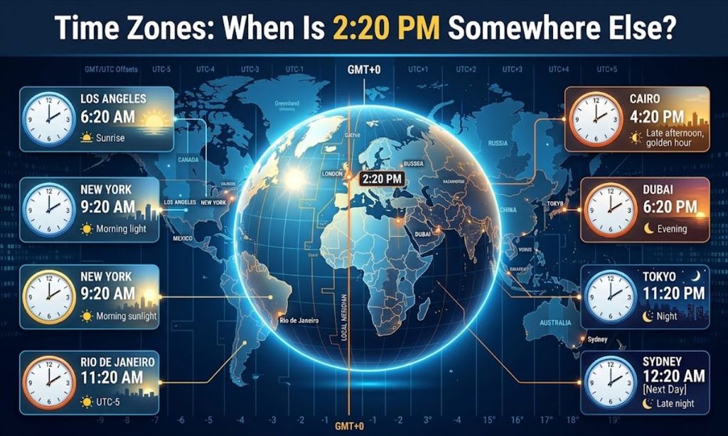 Time Zones When Is 220 PM Somewhere Else