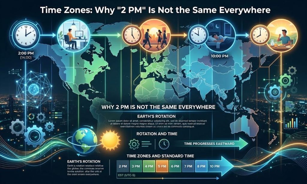 Time Zones Why 2 PM Is Not the Same Everywhere