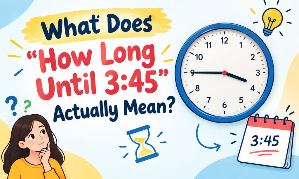 What Does How Long Until 345 Actually Mean